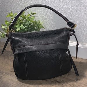 FOSSIL BLACK HANDBAG